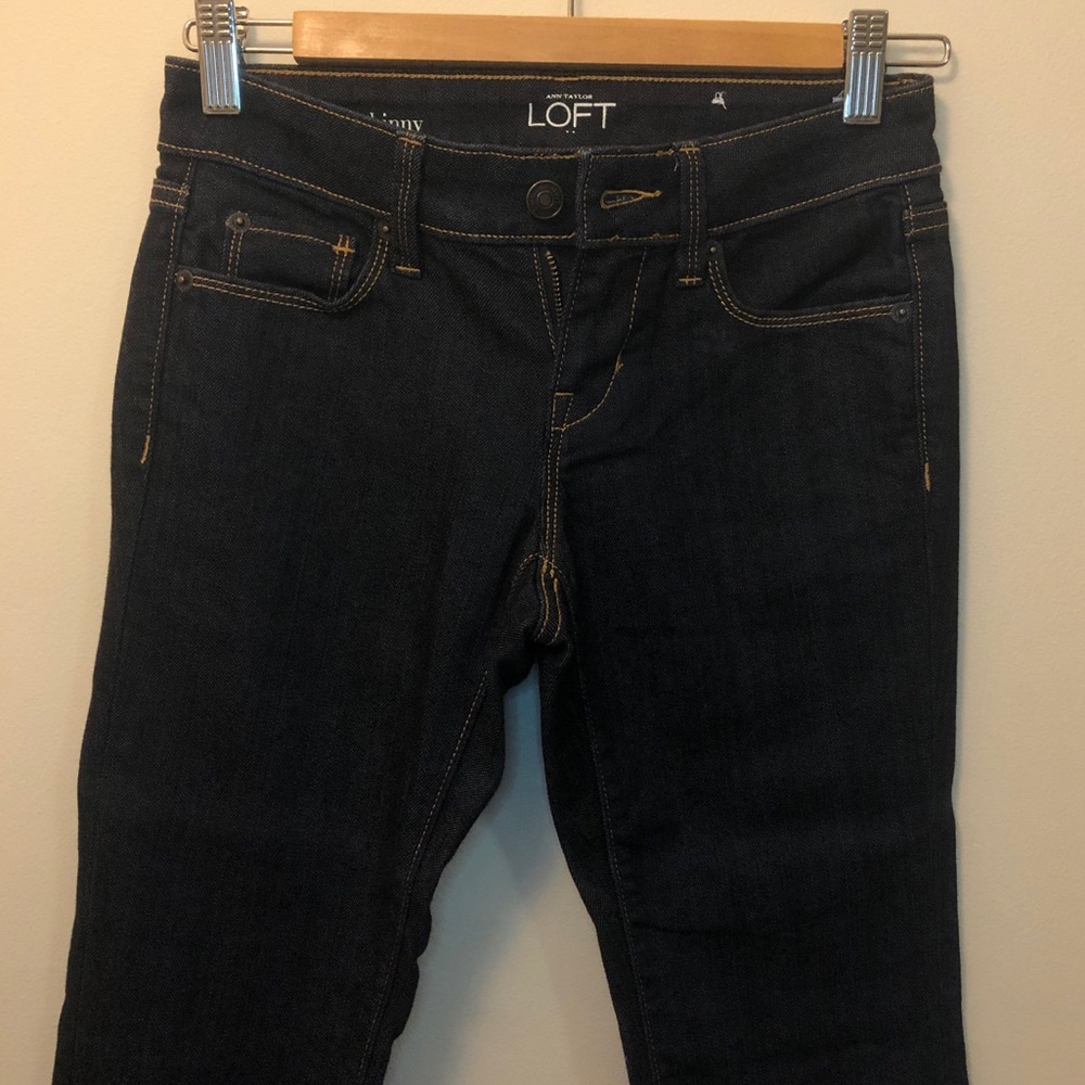 ✨ Loft Modern Skinny Dark Wash Jeans ✨